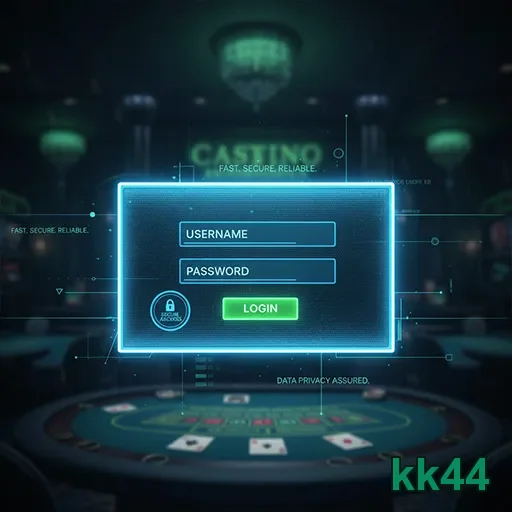 kk44 interface de login para suporte rápido em jogos VIP.