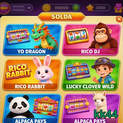 kk44 apresenta uma variedade de jogos VIP online.